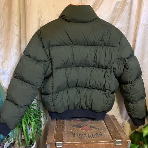 Nike Lab Orange and Khaki Puffer - Picture 4 of 5